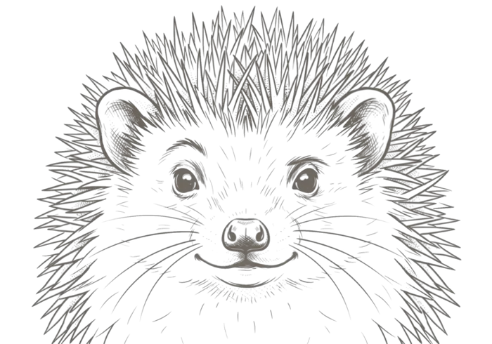 Hedgehog illustration